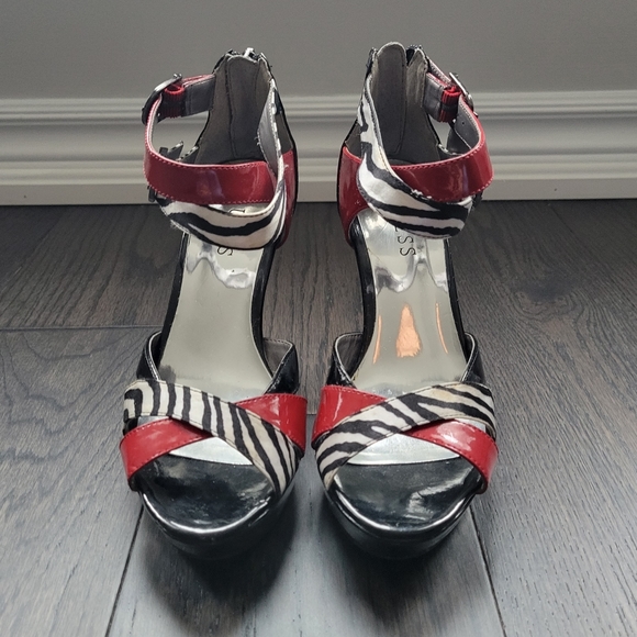 GUESS animal print heels - Picture 2 of 5